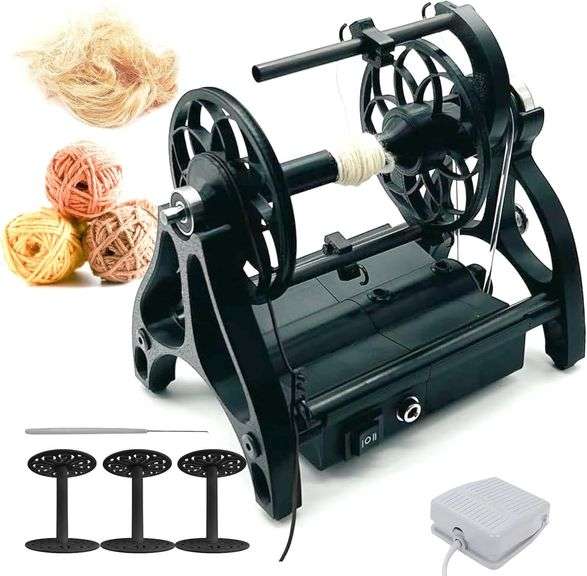 Electric Yarn Spinner Kit with Foot Controller image