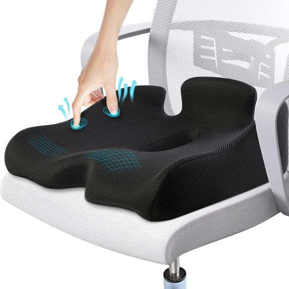 Benazcap X Large Memory Seat Cushion for Chairs image