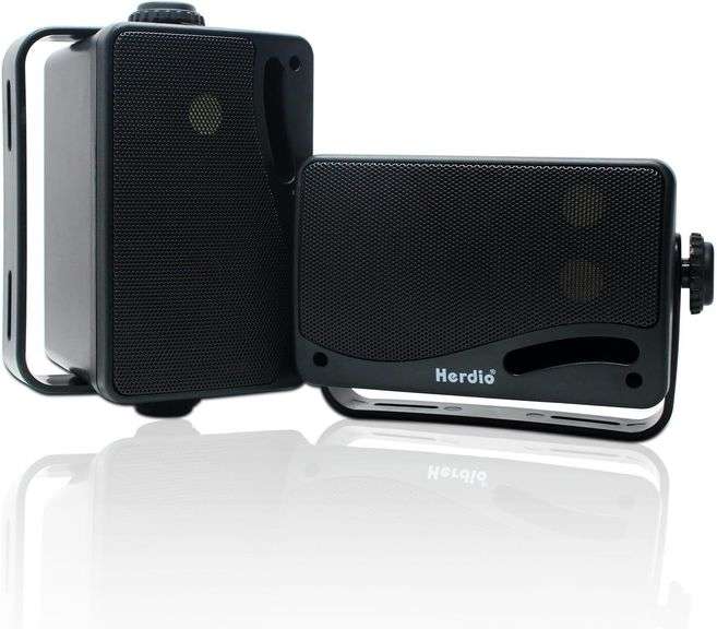 Herdio 3.5" Outdoor Bluetooth Speakers, 200W image