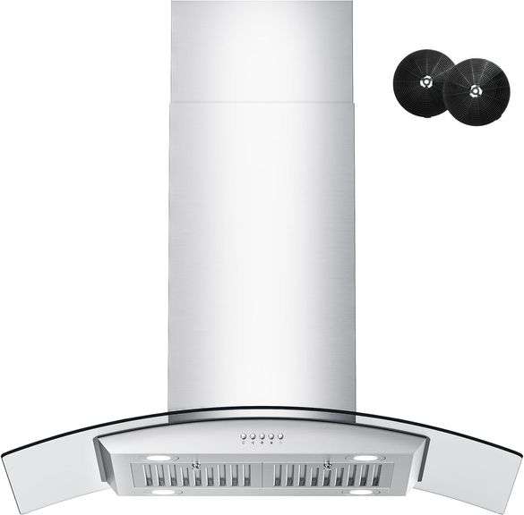 FIREGAS Island Range Hood 36 inch, 700 CFM image