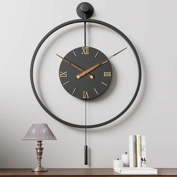 30.7 20 Inch Large Modern Decorative Wall Clocks image