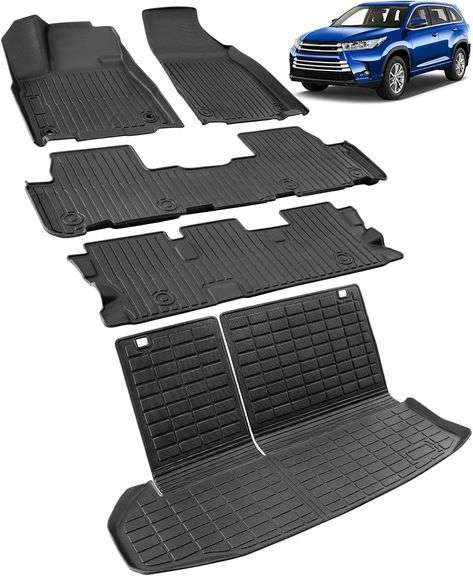 Floor Mats & Cargo Liner for Toyota Highlander image