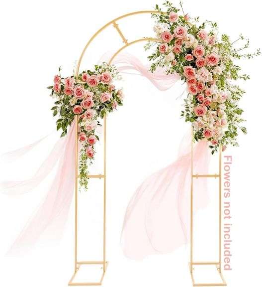 GRENTY Open Arch Backdrop Stand, 7.2 FT Metal image