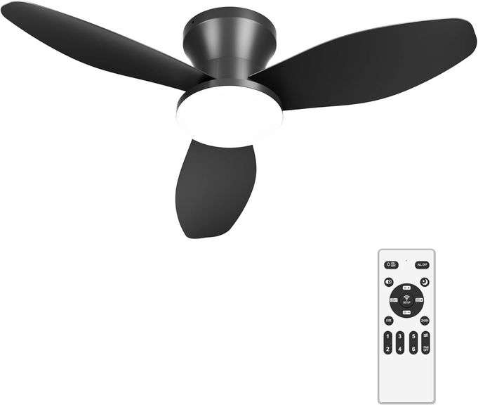 42 Inch Ceiling Fans with Lights, Low Profile image