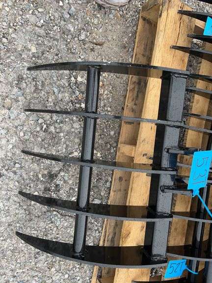 2025 YOUERT U12-50 Rake - Landscape & Debris Removal Excavator Attachment image