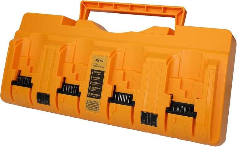DCB104 Charger Station for Dewalt Batteries image