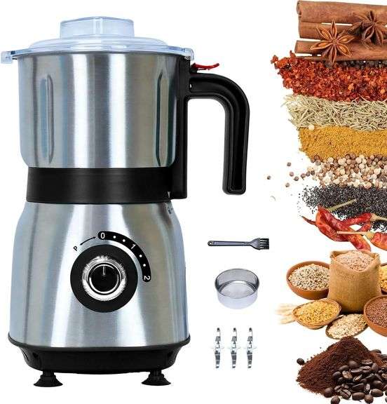 Versatile Kitchen Grinder | 500W Electric Mill image