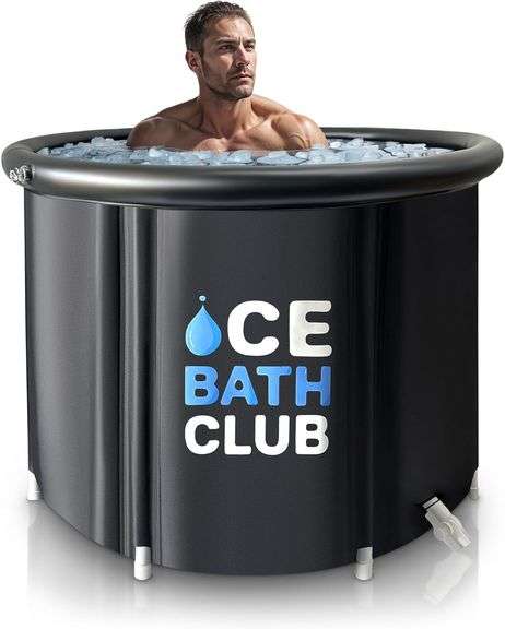 Portable Ice Bath Tub | 116 Gallons Cold Plunge image