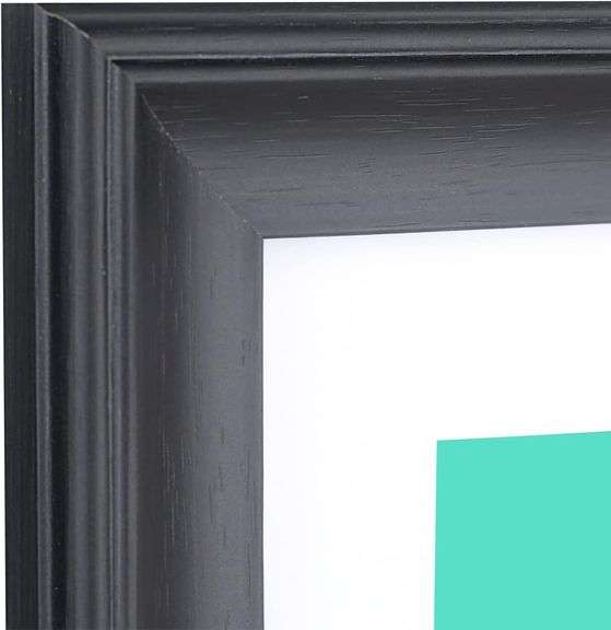 LTYHHK 20x24 in Picture Frames Solid Wood, Black image