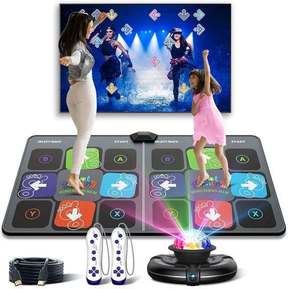 FWFX Wireless Dance Mat for TV w/ HD Camera image