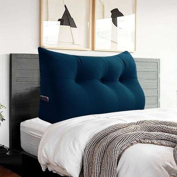 Triangle Headboard Pillow - Large Bed Pillow image