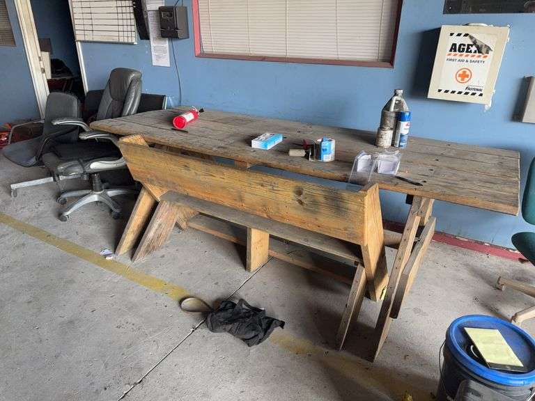 Picnic Table - Large Unit with bench seat image