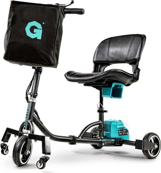 Mobility Scooter   3 Wheels, Folding Frame image