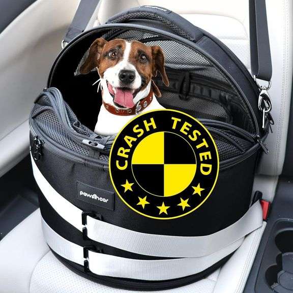 Crash-Tested Small Dog Car Seat for Safety image