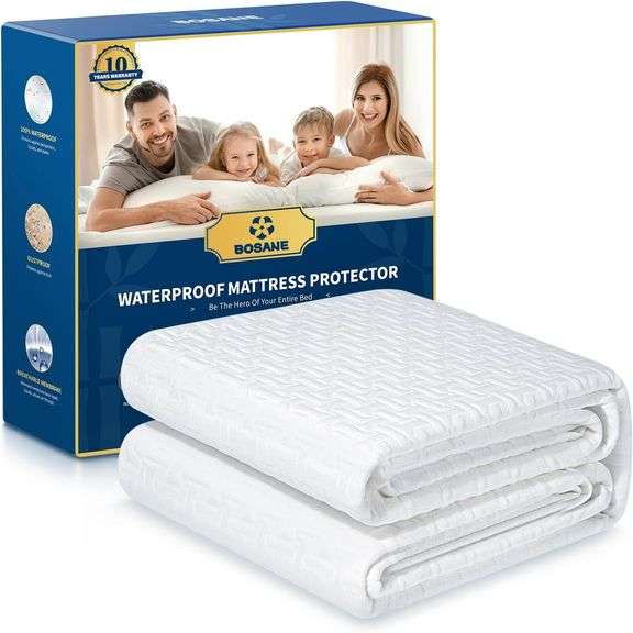 Premium 100% Waterproof King Mattress Protector image