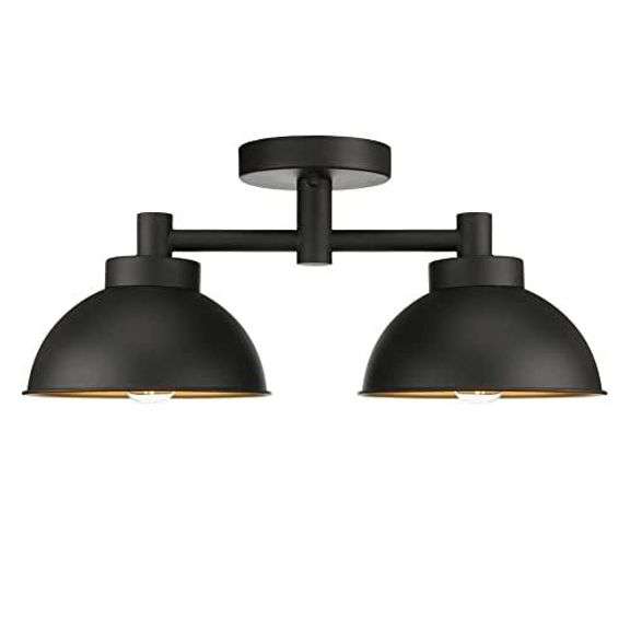 Pathson 2 Lights Semi-Flush Ceiling Lamp Fixture image