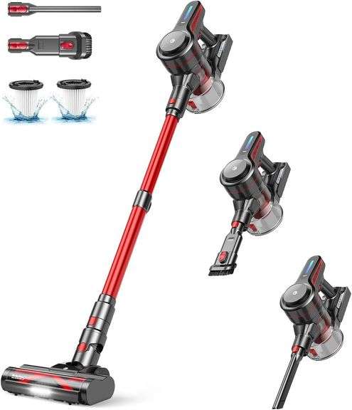 Stick Vacuum, Cordless, 45M Runtime, 6 in 1 image