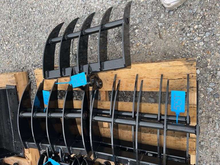 2025 YOUERT U12-50 Rake - Landscape & Debris Removal Excavator Attachment image