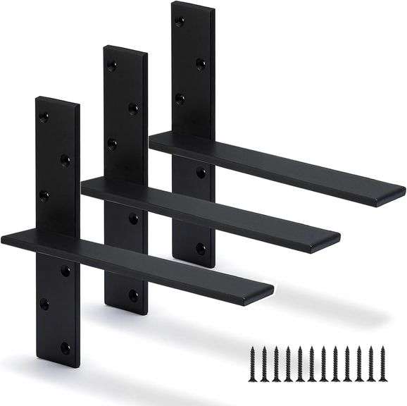 Floating Shelf Bracket 3/8" Thick Heavy Duty image