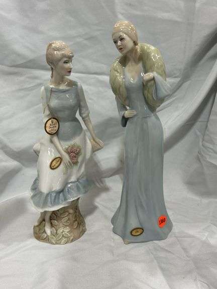 (2) Royal Doulton Lady Figurines image