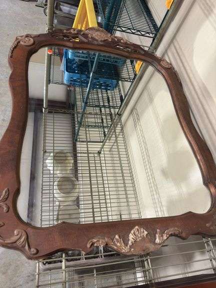Mirror, Wood Frame image