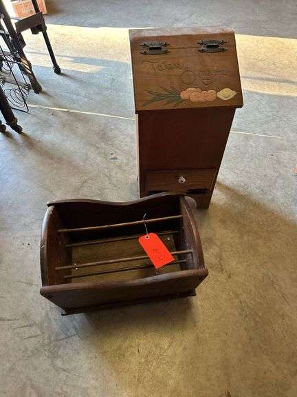 Magazine Rack, Potato & Onion Bin image