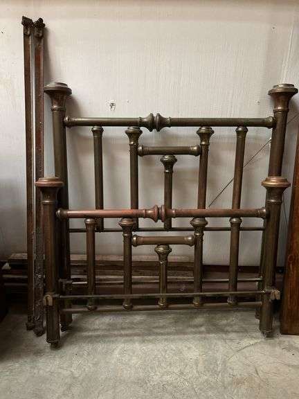 Brass Bed with Rails image