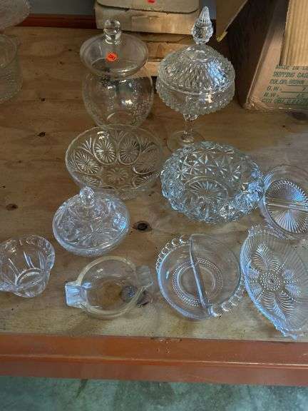 (10) Bowls, Candy Dishes, Ashtrays image