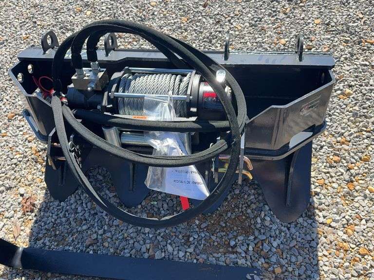 Unused 15,000 Lb. Hydraulic Winch image