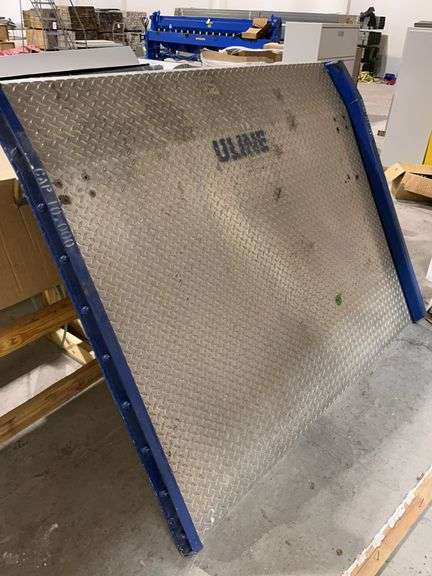 U Line Forklift Dock Plate, 6' Wide image
