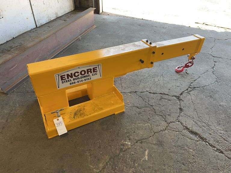 Forklift Jib - 5' Adjustable image