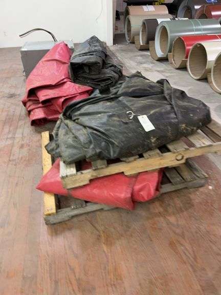 (5) Flatbed Trailer Tarps image