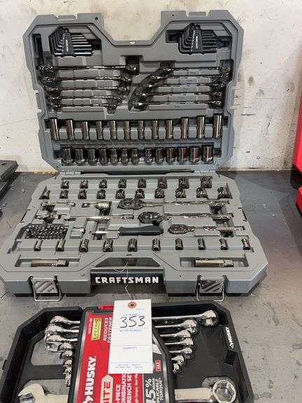 Craftsman Tool Set & Husky End Wrench Set image