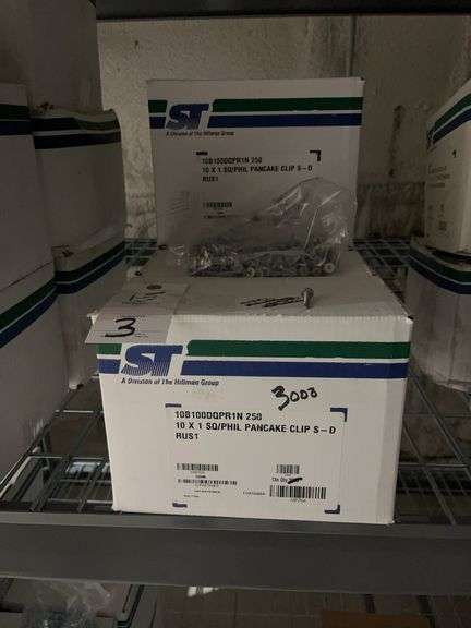 (3) Boxes of 10 x 1 Pancake Screws image