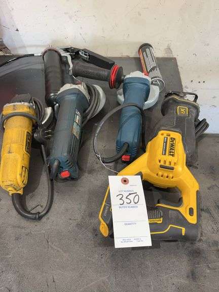 Assorted 110 Volt Hand Tools image