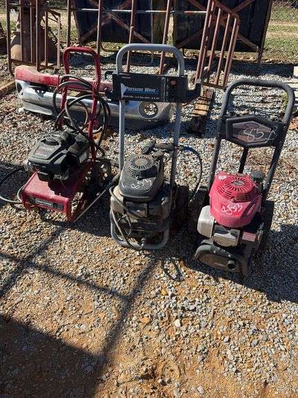(3) Pressure Washers - Runs image