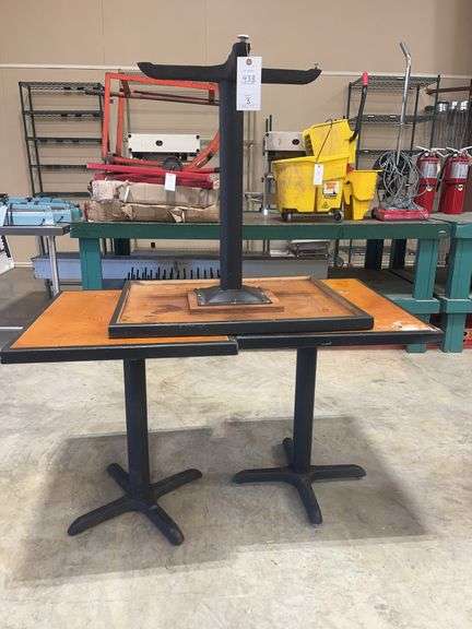 (3) 2 1/2" x 2' Wood Tables image