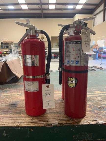 (4) Fire Extinguishers image