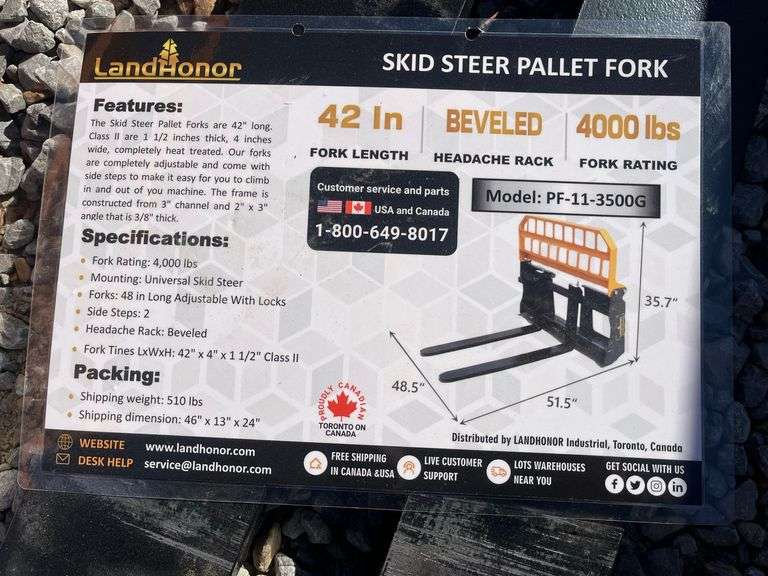 2025 Landhonor Pallet Fork image