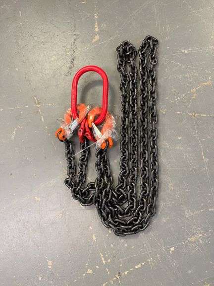 7 Ft. Double Legs Lifting Chain Sling image