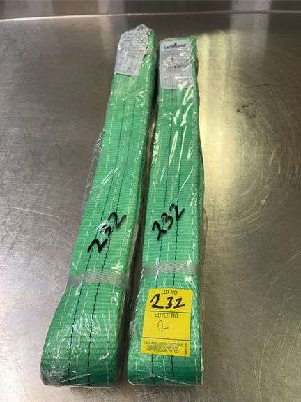 (2) Webbing Slings 2T x 2 M image