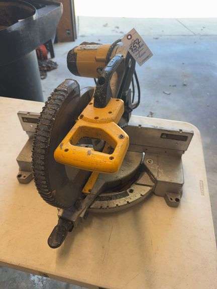 Dewalt Mitre Saw - Runs - Needs Belt Cover image