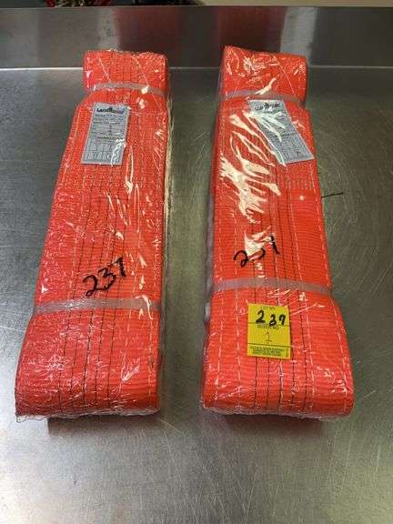(2) Webbing Slings 5T x 4 M image