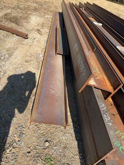 (5) Assorted 14" and 16" I Beams image
