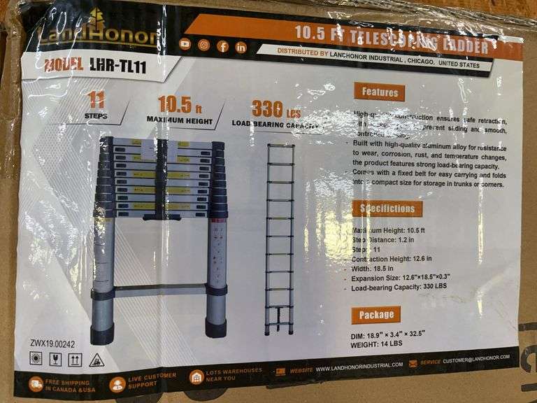 11-Step Extension Ladder image