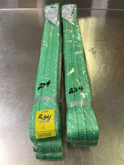 (2) Webbing Slings 2T x 6 M image