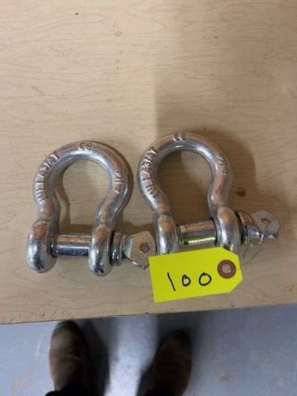 (2) 4.75 T 3/4" Anchor Shackles image
