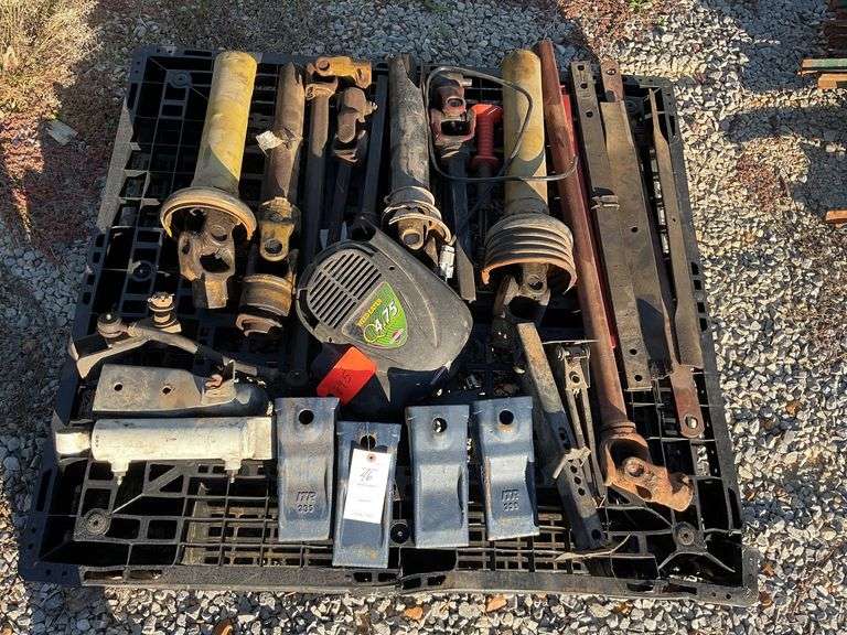 Pallet of 540 RPM PTO Shafts, image