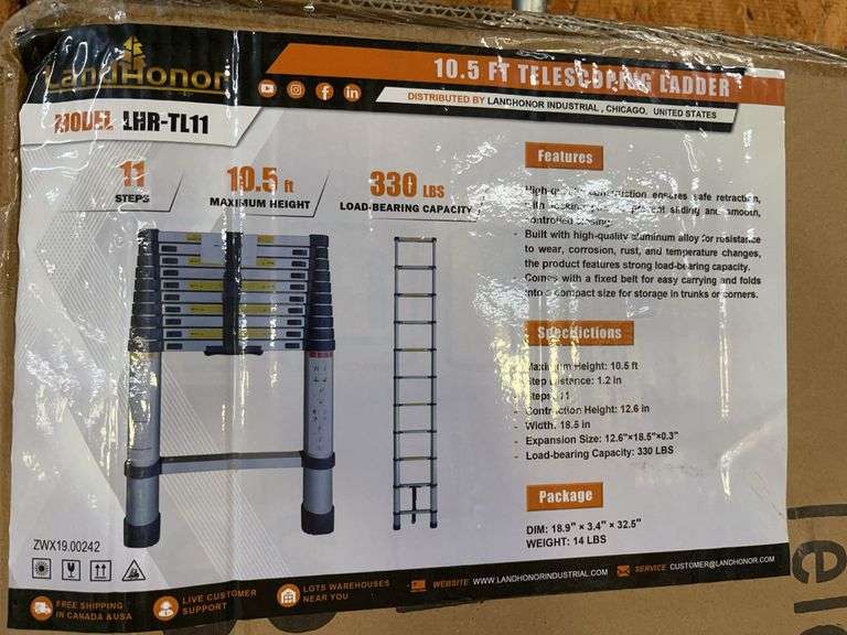 11-Step Extension Ladder image