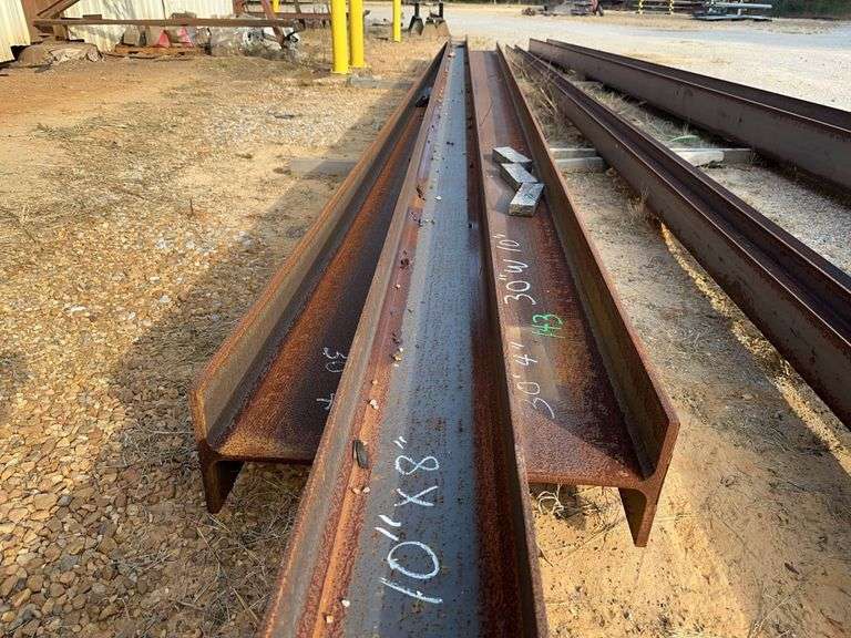 (1) 35' x 10" x 8" I Beam image